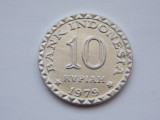 10 rupiah 1979 Indonezia-COMEMORATIVA-UNC, Asia