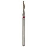 Bit diamant cuticule, Flacara 243-021R - Brau rosu