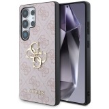 Husa pentru samsung galaxy s25 ultra - guess hardcase 4g big metal logo - pink