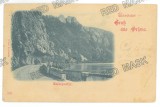 5747 - ORSOVA, Danube Kazan, Litho, Romania - old postcard - used - 1899