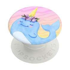 Popsockets original, suport cu functii multiple, Narwhal Princess