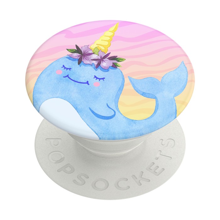 Popsockets original, suport cu functii multiple, Narwhal Princess