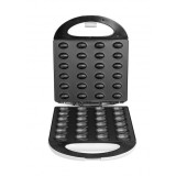 Aparat pentru preparat nuci Zilan, 1400 W, indicator luminos, placi anti-aderente, interior ceramic, Aluminiu, Alb