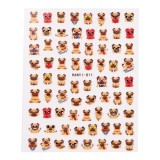 Cumpara ieftin Abtibild Unghii SensoPRO Milano - Puppy Emotions
