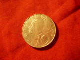 Moneda 10 schilling 1972 Austria argint , cal. f.buna, Europa