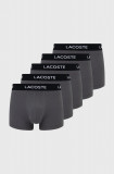 Cumpara ieftin Lacoste boxeri (5-pack) barbati, culoarea alb