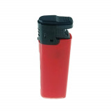 Bricheta antivant, de buzunar, BRFA00064 Red, 81 x 27 x 12 mm, flacara reglabila, rosie