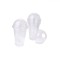 Pahare Unică Folosință, Set 15 Bucăți, Capacitate 480ml, Plastic Transparent