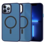 Husa pentru iPhone 13 Pro Max - Techsuit HaloFrost&nbsp;MagSafe Series - Deep Blue