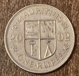 C50 - Moneda foarte veche - Mauritius - 1 rupee - 2002
