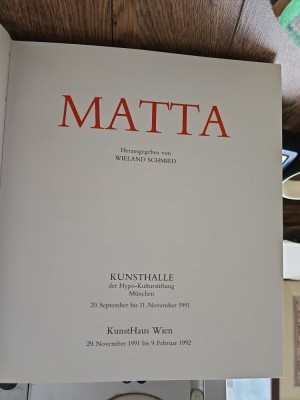 MATTA - Wieland Schmied foto