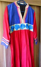 Rochie lunga mongolo-tatarasca pentru colectionari.Impecabila ! foto