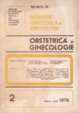 Revista de Obstetrica si Ginecologie, Aprilie-Iunie, 1978