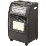 Soba pe gaz Samus RS422Q, Alimentare butelie, Aprindere piezo-electrică, 3 trepte de putere, Senzor lipsă oxigen, Senzor prezenţă flacără, Negru