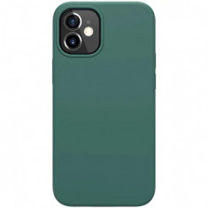 Husa silicon soft-touch compatibila cu Apple IPhone 11, Dark Green