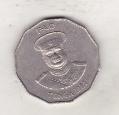 bnk mnd Tonga 50 seniti 1981 - FAO - personalitati
