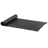 Outsunny Folie pentru Mulcire 1300g/m&sup2;, Respirabilă și Anti-UV din Polipropilena, 50x2 m, Negru | Aosom Romania