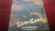 DISC VINIL LIVE AND LOVE INSTRUMENTAL foto