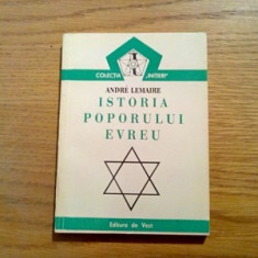 ISTORIA POPORULUI EVREU - ANDRE LEMAIRE