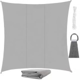 Panza de umbrire patrata 3.6x3.6 m gri pentru gradina Gardlov