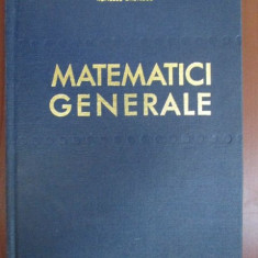 Matematici generale vol 2 Romulus Cristescu