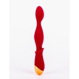 Vibrator Anal Cu Functie Incalzire I, Rosu, 22 cm