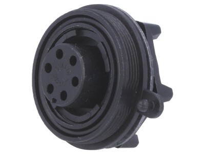 Conector circular mamă 6 pini IP68 foto