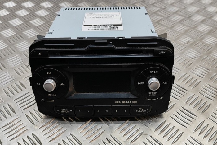 Unitate radio CD KIA PICANTO TA 2014 OEM: AM100TAEE,B100MDM 23123117
