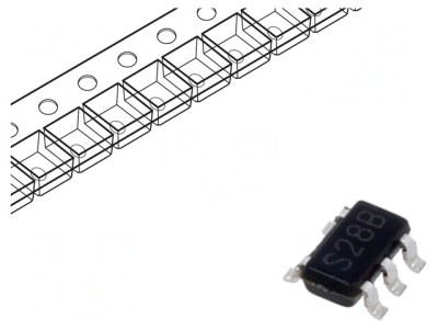 Adaptor DC/DC 2,7-7V la 1,24-20V 0,55A PMIC foto