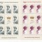 2008 Romania, Regina Maria Ziua Marcii 2 coli x 8 timbre + vinieta LP 1815 a MNH