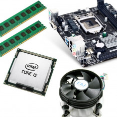Kit Placa de baza GA-H81M-S, Intel Core i5 4570 3.2GHz, 4 nuclee, 16GB DDR3,... foto