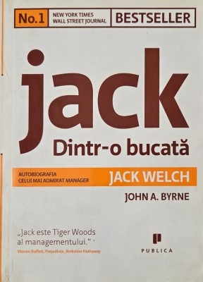 Jack. Dintr-o bucata - Jack Welch foto