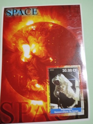 CONGO 2002, SPACE - COLIȚĂ MNH foto