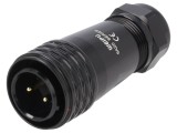 Conector mufă tată 2 pini IP67 25A