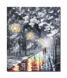 Cumpara ieftin Tablou pictat manual, Impreuna pentru totdeauna, 60x50cm, ulei pe panza, superb