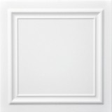 Tavan fals decorativ, polistiren extrudat, VTM 0824, modern, alb, 50 x 50 x 0.35 cm