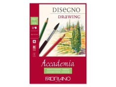 Bloc desen Accademia Disegno, A3, 200 g, 30 file, fara spirala Fabriano