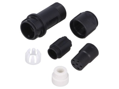 Conector circular mamă 6 pini IP68 foto