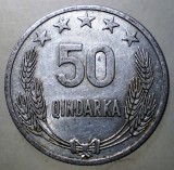 7.808 ALBANIA 50 QINDARKA 1964
