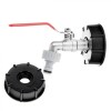 Set adaptor IBC S60 x 6, robinet 1 / 2&quot; cu iesire la GZ 3 / 4&quot; si cuplaj furtun, Geko G70183