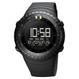 Ceas Digital Barbati SKMEI 1992 , Afisaj LED, Cronometru, Carcasa Mare 50mm, Curea PU, Rezistent la Apa 5ATM
