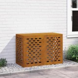vidaXL Husă pentru aer condiționat Ruginit 100 x 50 x 70 cm