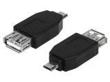 Adaptor USB 2.0 A la Micro B Negru, Logilink
