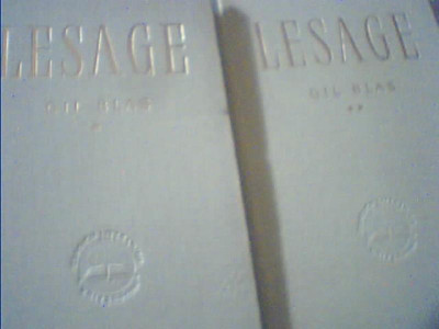 Lesage - GIL BLAS { 2 volume cartonate } / 1960 foto