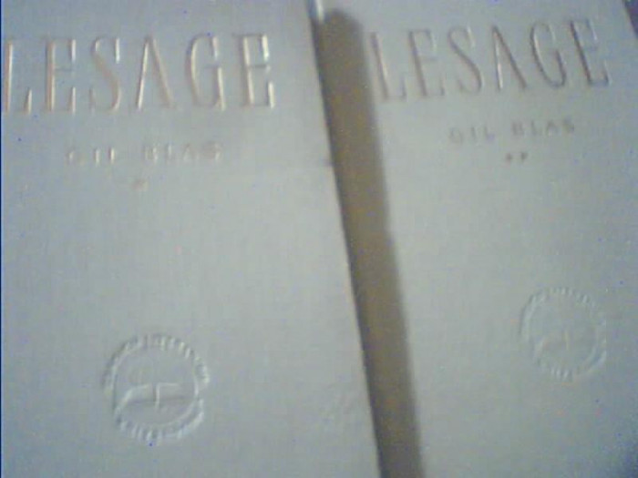 Lesage - GIL BLAS { 2 volume cartonate } / 1960