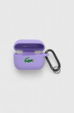 Cumpara ieftin Lacoste husa pentru casti AirPods Pro 2 culoarea violet