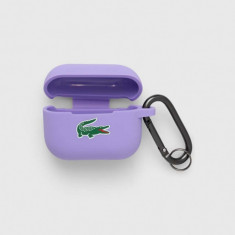 Lacoste husa pentru casti AirPods Pro 2 culoarea violet