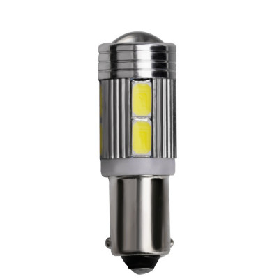 Bec Led Auto Techstar&amp;reg; BA9S, Alb Rece, 6000K, 12V, 120lm foto