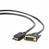 Gembird Cablu DisplayPort la DVI T-T 1m CC-DPM-DVIM-1M