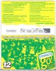 Cartela Connex Reincarcare Go! 12, Card Plastic Colectie, Romania - RO-CON-REF-0021A